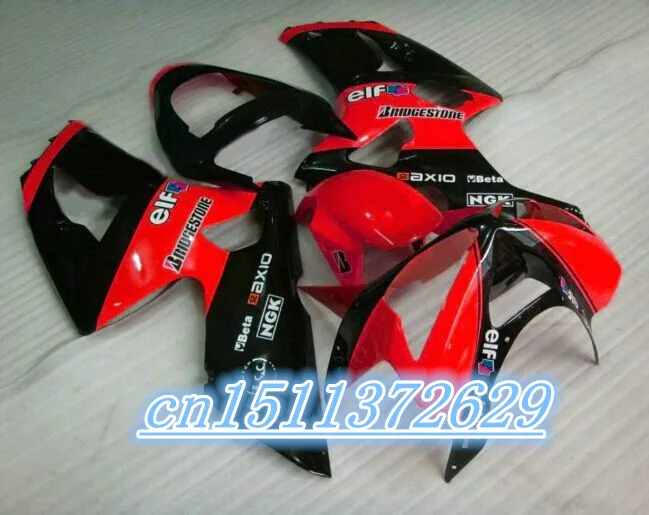 Dor-Motorcycle Fairing kit for KAWASAKI Ninja ZX6R 03 04 636 2003 2004 Fashion orange black ABS Fairings set D | Автомобили и