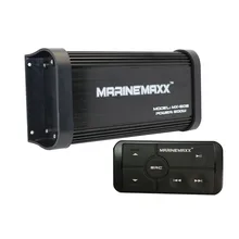 500W 4 Kanäle Wasserdichte Motorrad Marine Boot Audio Bluetooth Verstärker Auto Stereo MP3 USB AUX RAC AUX Eingang Mit controller