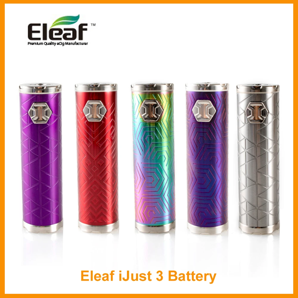 Original Eleaf iJust 3 Battery Built in 3000mah Battery Output 80W Wattage 510 Thread Electronic Cigarette