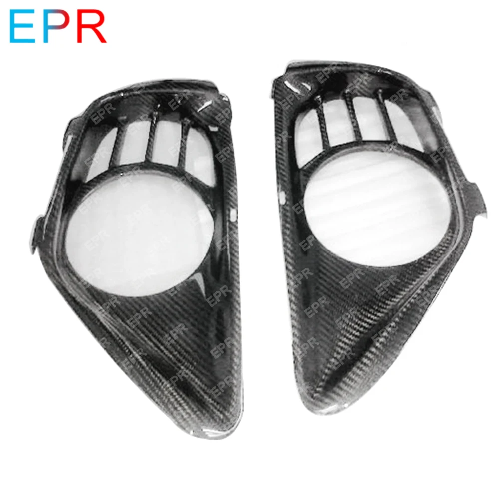 

For Nissan GTR R35 MCR Style Carbon Fiber Exhaust Suround Body Kit Tuning Part For R35 GTR Glossy Fibre Racing Accessories Trim