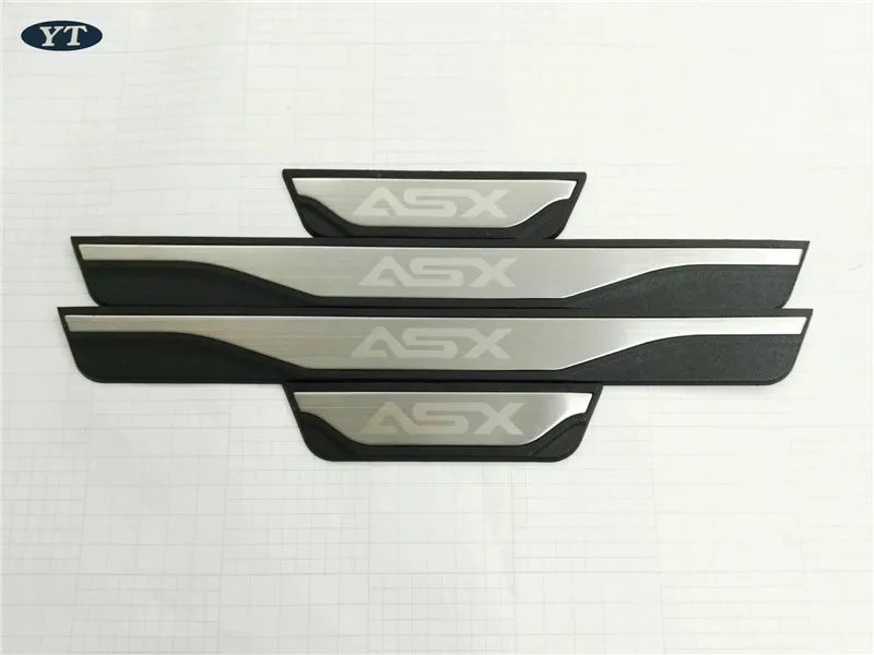 Авто порог Накладка порога для mitsubishi asx 2013-, 3 цвета на выбор, автомобильные аксессуары