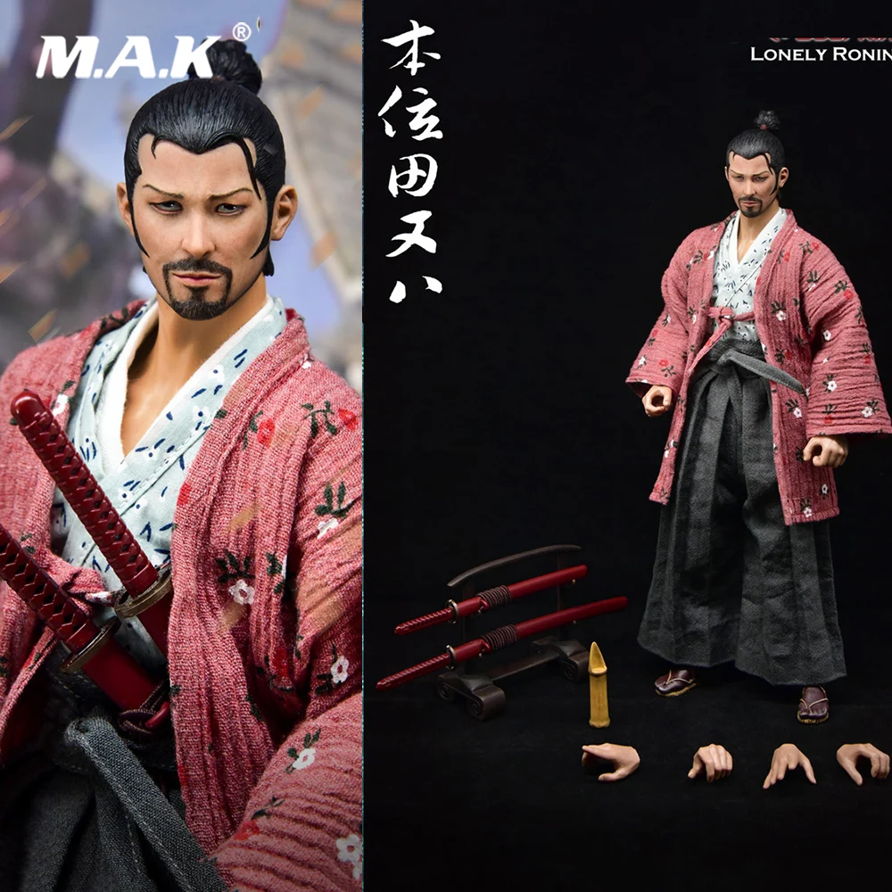 WK89017A масштаб 1/6 коллекционный полный набор японский самурай позиция Тянь Ба