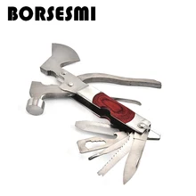 Высокое качество Кемпинг многофункциональный плоскогубцы топор Открытый спасательный молоток безопасности окно императора комбинированный инструмент