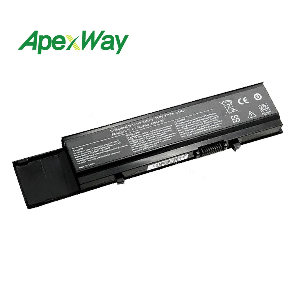 9 cell 6600mAh батарея для dell Vostro 3400 3700 3500 0TY3P4 CYDWV Y5XF9 04GN0G 4JK6R 7FJ92 | Компьютеры и офис