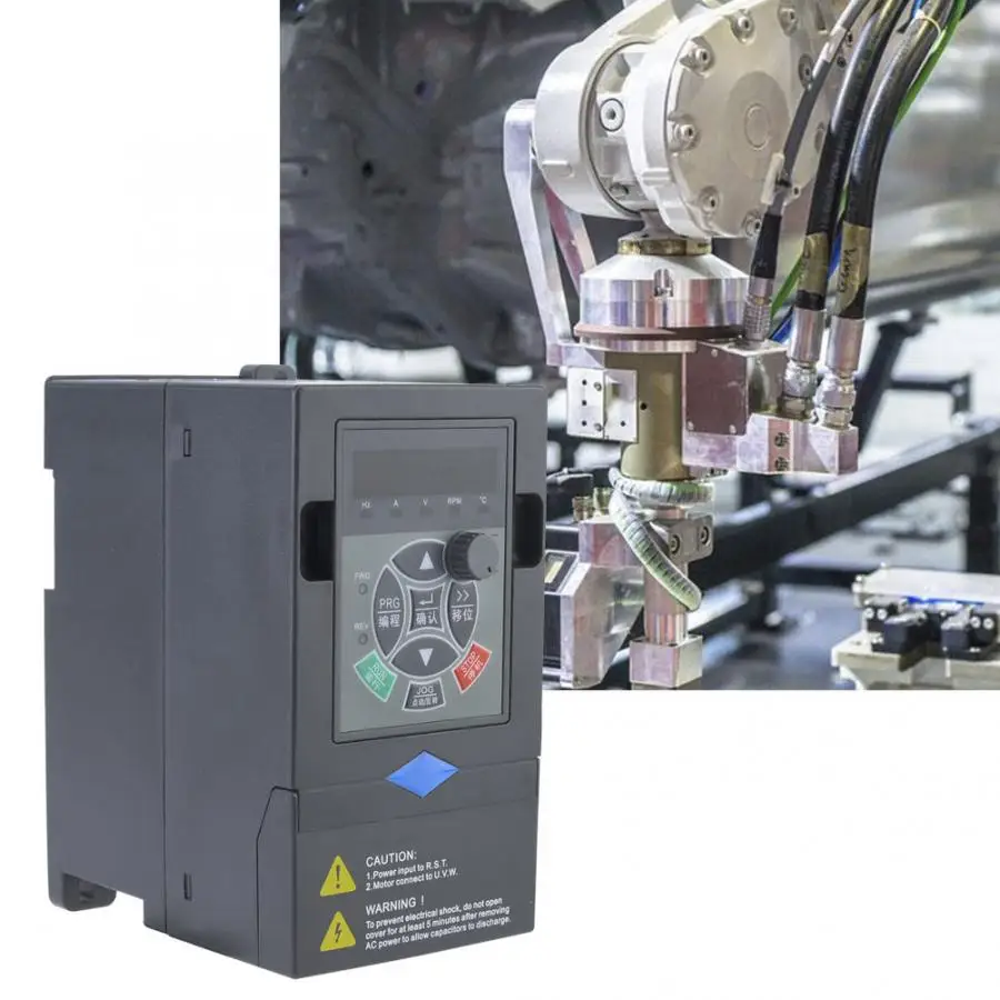 

VFD Inverter 380V 0.75KW 3 Phase Input 3 Phase Output VFD Variable Frequency Drive Converter Inverter Variable Frequency