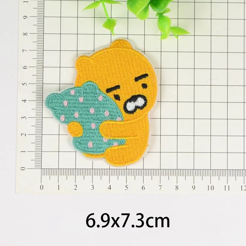 Симпатичные Мультяшные вышитые нашивки Kobito для одежды 3D Diy японская аниме звезда