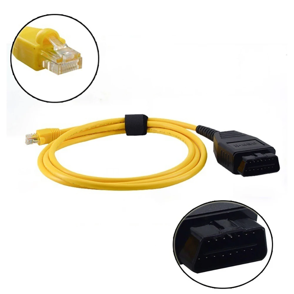 

Diagnostic Cable for BMW ENET Ethernet to OBD E-SYS ICOM Coding F-serie 2018 New ESYS Data Cable For BMW ENET Ethernet