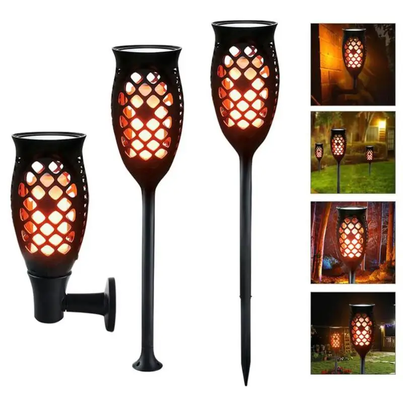 

IP65 Waterproof 280LM 99LED Flame Solar Light Outdoor Garden Courtyard Light Wall Lamp Garden Decoration LED Fire Lights