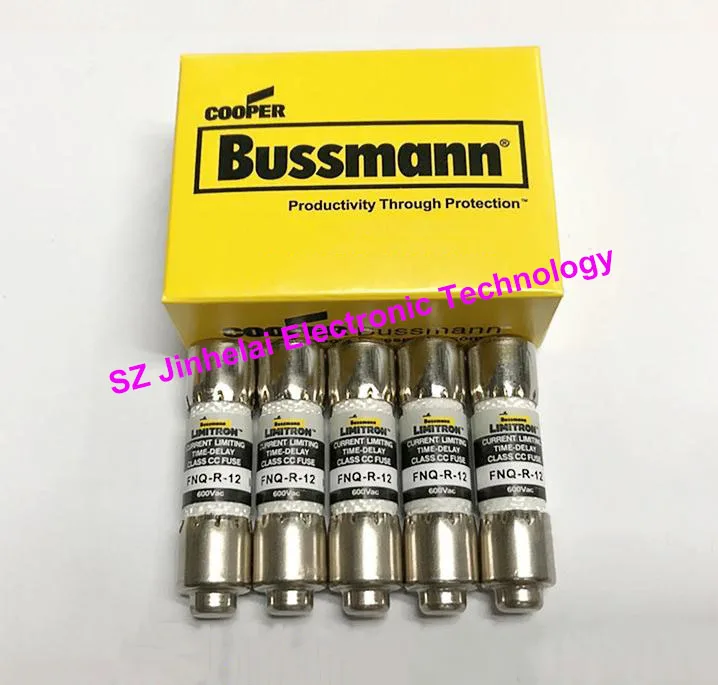 100% новый и оригинальный FNQ-R-12 CC-TRON предохранители 12A 600 V