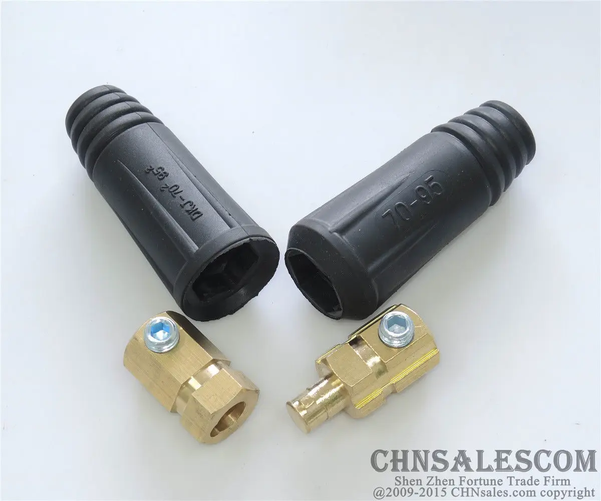 CHNsalescom набор 70-95mm2 Европейский стиль сварочный кабель быстрый разъем