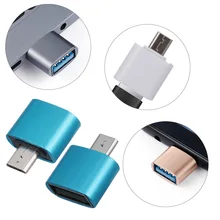 Модный 3 шт микро USB штекер к USB 2,0 Женский OTG адаптер конвертер аксессуары для смартфонов Android V8 кабель для huawei samsung