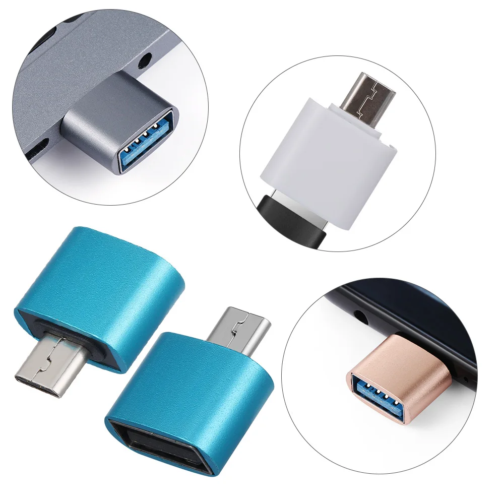 

Fashion 3PCS Micro USB Male to USB 2.0 Female OTG Adapter Converter Smartphones Accessories Android V8 Cable For Huawei Samsung