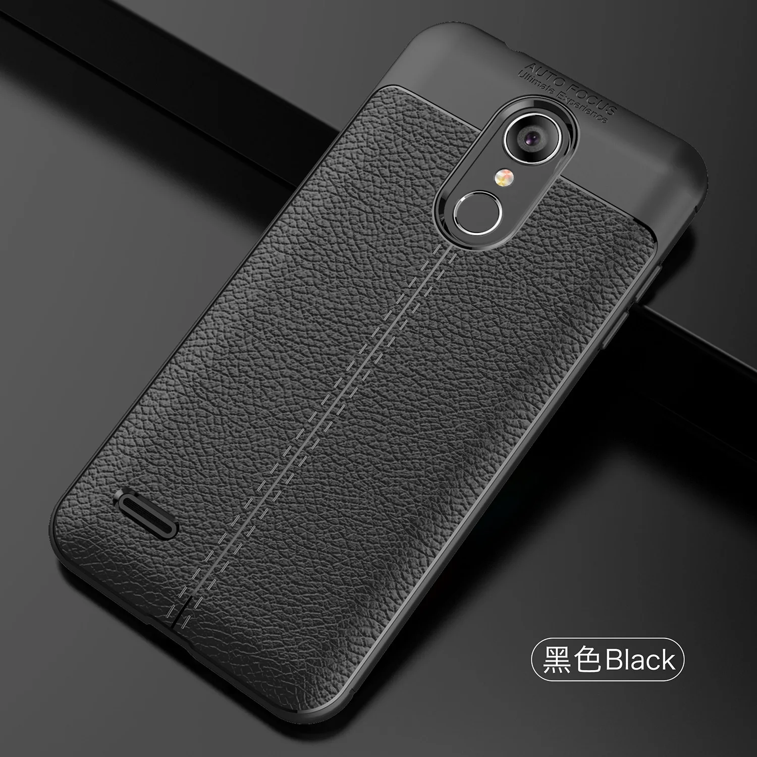 

Wolfsay Soft TPU Case For LG K8 2018 Case Leather Texture Silicon Phone Cover For LG Aristo 2 Business Coque for LG LV3 2018/K9