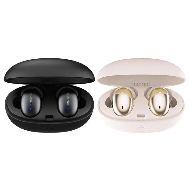 

1More E1026BT Stylish True Wireless TWS Earphones Bluetooth 5.0 In-Ear E1026BT-I Bean Headset Support aptX ACC with MIC