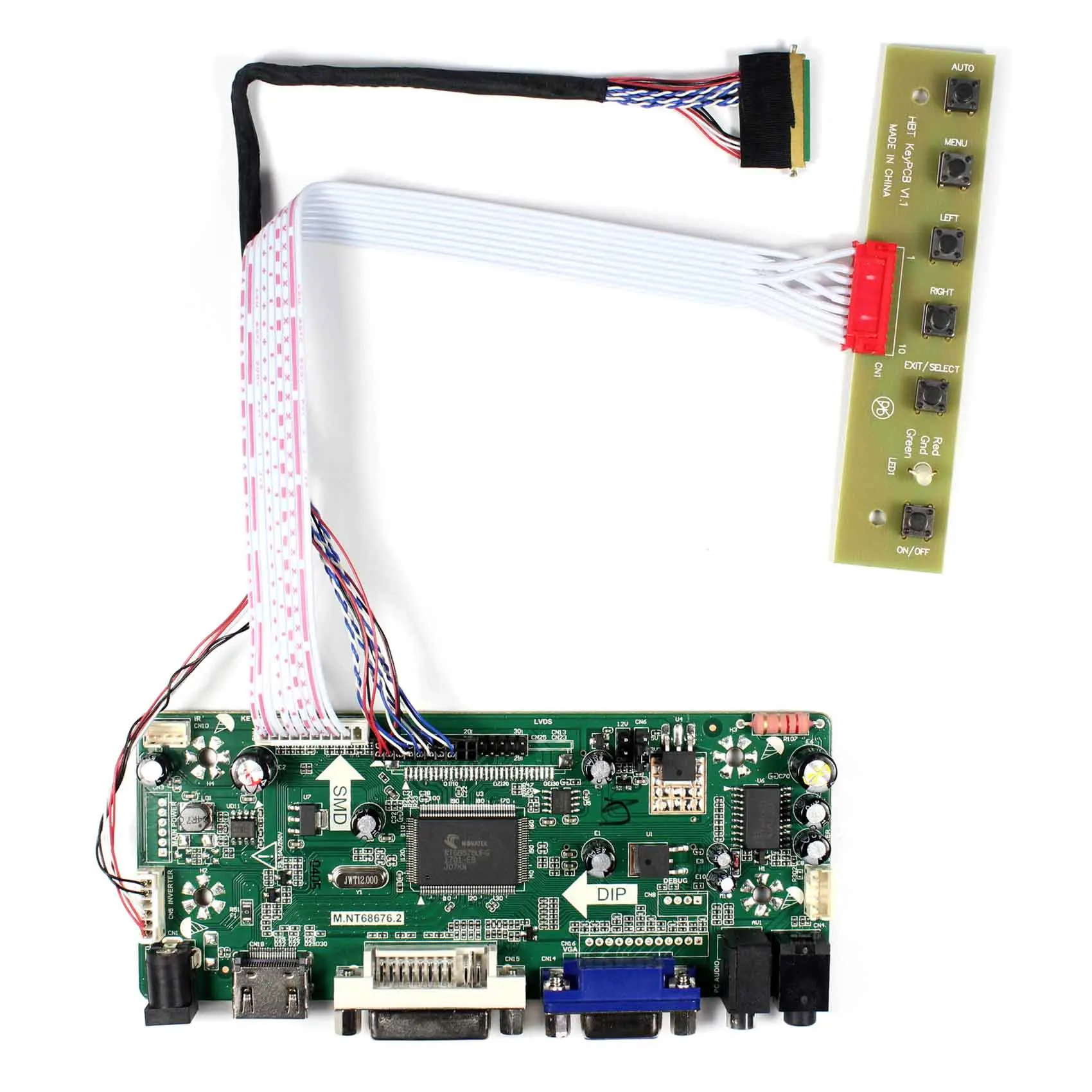 Buy HDMI DVI VGA AUDIO LCD Controller Board M.NT68676