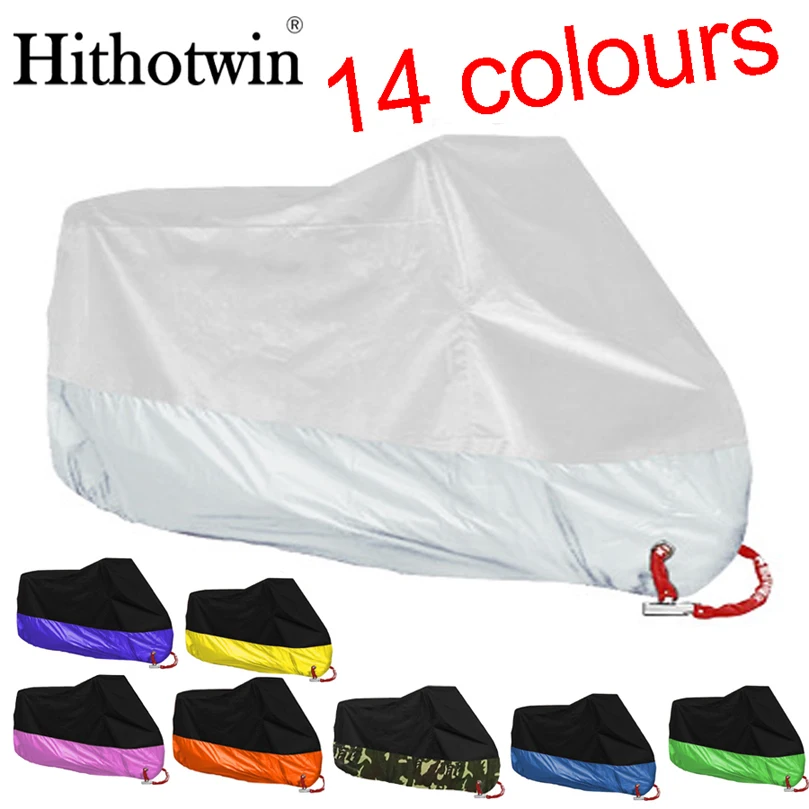 

14colors Uv Protector Rain Dustproof Scooter Covers waterproof Motorcycle cover for KAWASAKI ZX6R ZX10R ZZR1100 ZX14R ZX9R