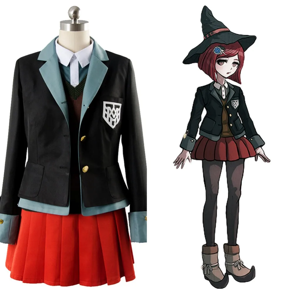 Danganronpa 3 юмено костюм Himiko платье Косплей Костюм Полный комплект|dress cosplay|cosplay