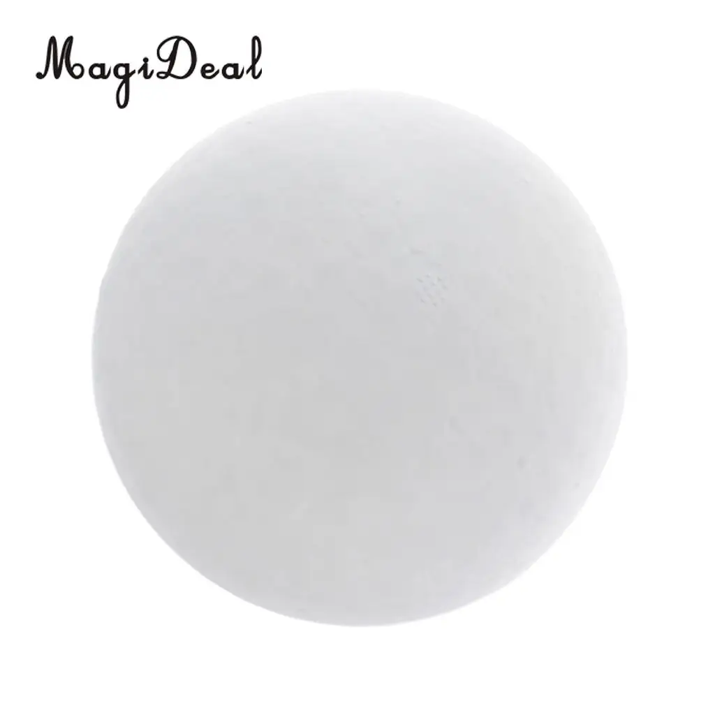 1 Piece Round Solid Polystyrene Styrofoam Foam Ball for Wedding Craft 150-250 mm DIY Christmas Party Decoration