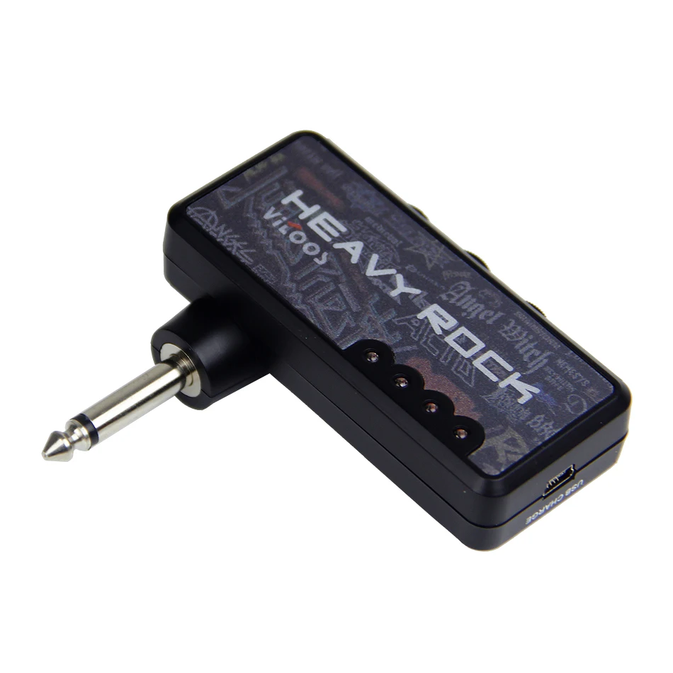 Vitoos HEAVY ROCK Headphone Guitar Amp Mini Guitar Amp Pocket Power Amplifier Guitar Accessories