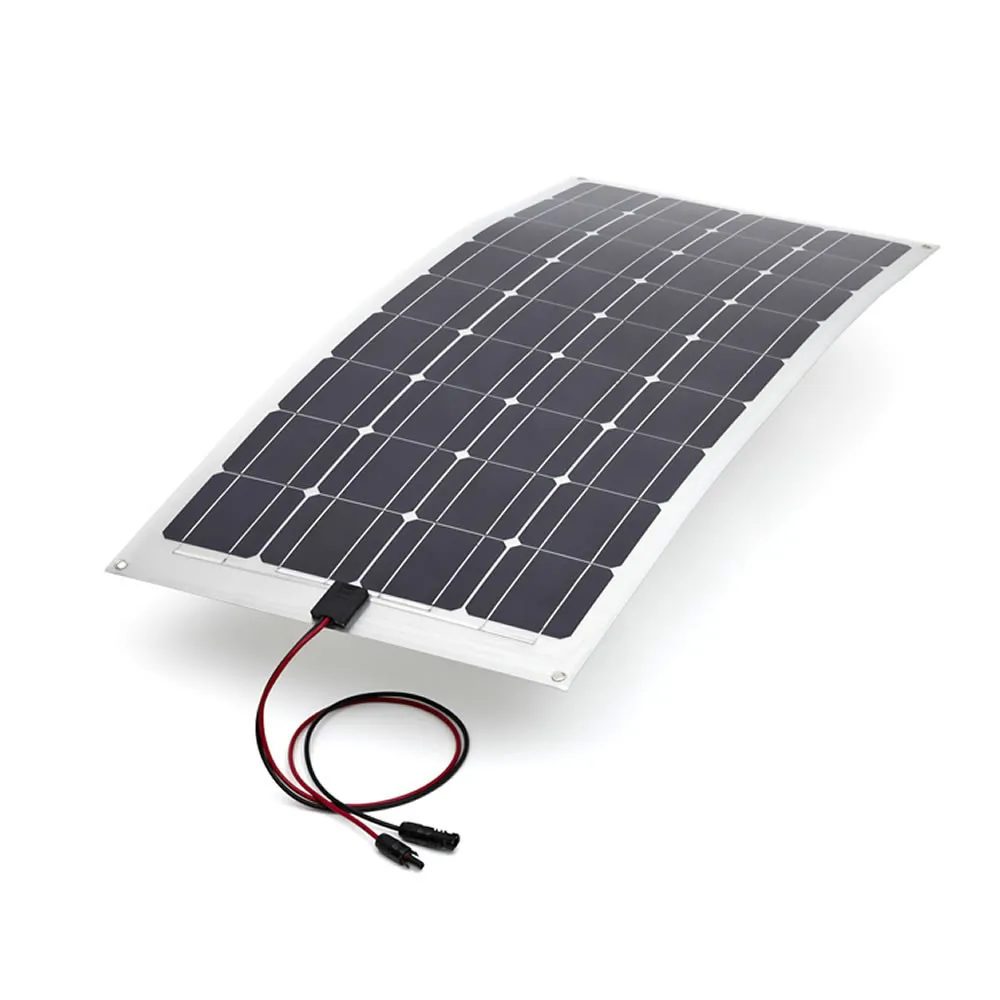 Semi Flexible mono Solar Panel max-power 30W