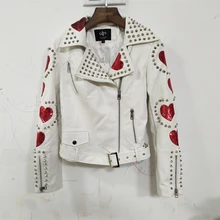 Jaqueta De Couro Feminino 2017 Autumn New Arrival font b Leather b font font b Jacket