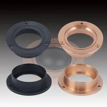 " дюймовый полный алюминиевый динамик твитер крышка панель декоративный круг динамик фиксированная пластина od104мм 39,5 мм отверстие