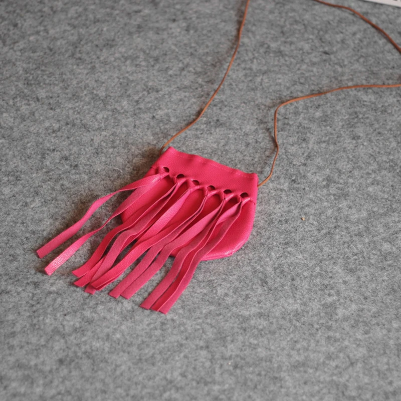  Cute Little Baby Girls Mini Messenger Bags Tassel Shoulder Bags Coin Purse Pouch satchel For Kinder - 32812999203