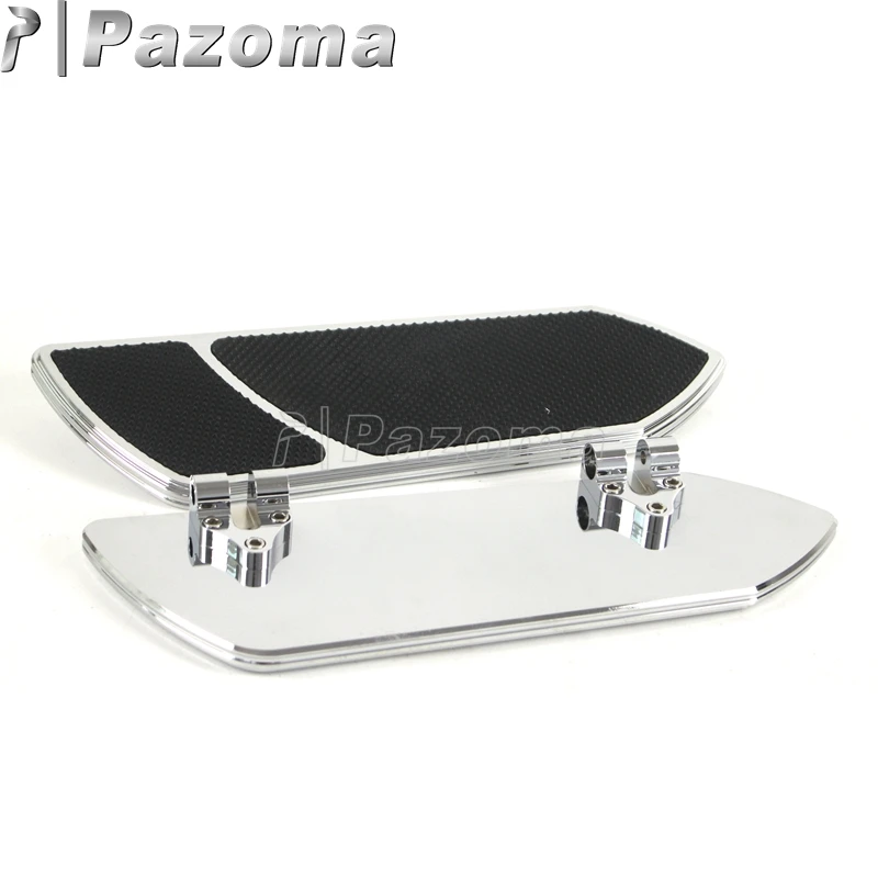 

Motorcycle Chrome Front Foot Peg Foot Rests Driver Floorboard Pedal for Harley Touring Street Road Glide Softail 1984-2015