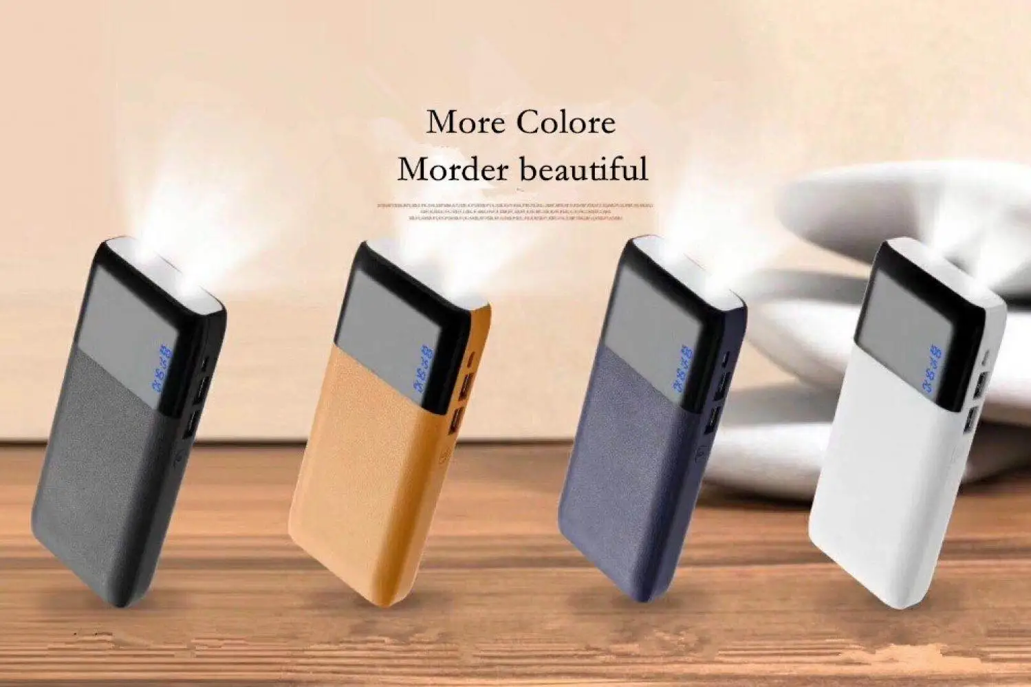 

20000mAh Large Capacity Quick Charger Powerbank Dual USB Output Power Bank Portable Charger External Battery