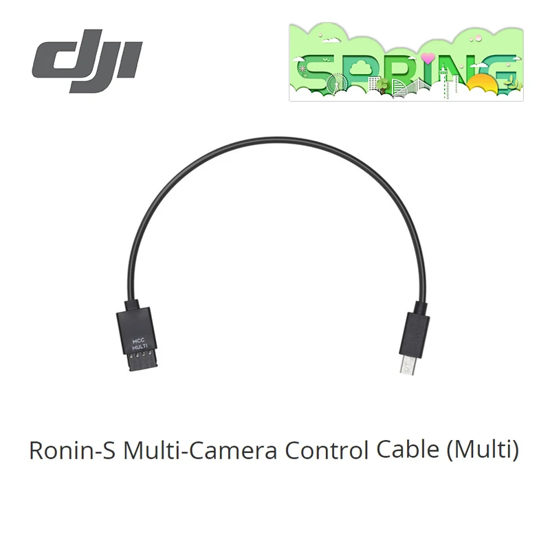 

DJI Ronin S Multi Camera Control Cable (Multi) connect your Sony camera to the Ronin S Camera Control Port Compatibility Ronin S