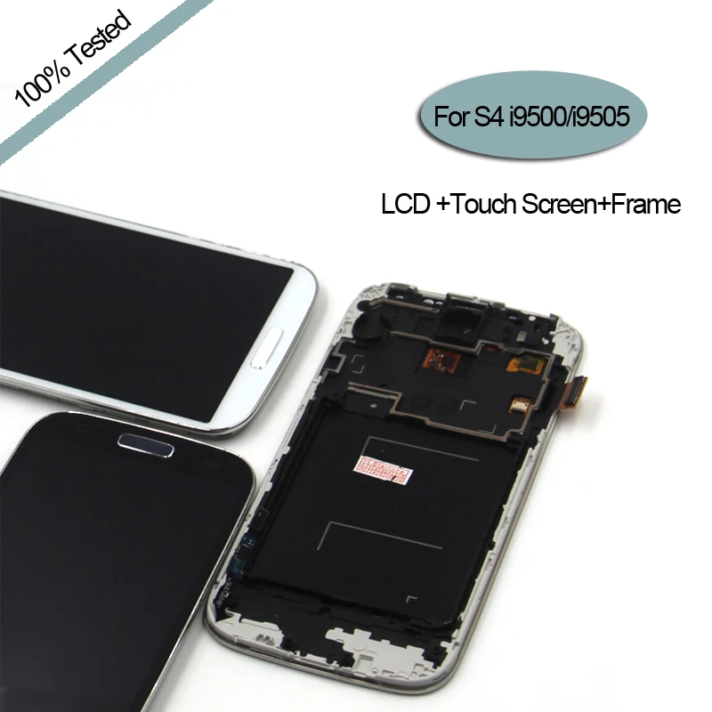 For Samsung Galaxy S4 LCD Display with Touch Screen Digitizer for i9500 i9505 Phone Assembly | Мобильные телефоны и