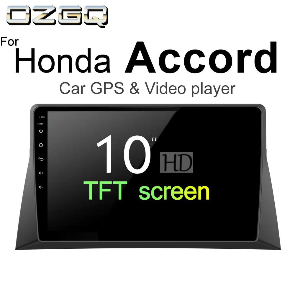 OZGQ 2din Android 7 1 Автомобильный плеер для Honda Accord 8th/Inspire 2008 2012 Авто GPS навигация Bluetooth