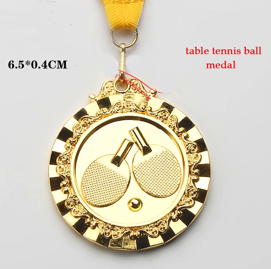 new style competitions medal ping pong ball medal table tennis racket medal