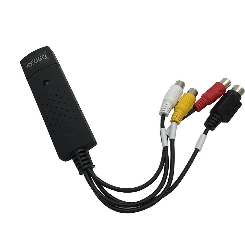USB 2,0 аудио/видео конвертер-оцифровать и изменить видео с любого аналогового источника, включая видеомагнитофон, VHS, DVD