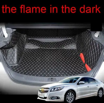 

fiber leather car trunk mat for chevrolet malibu 2012 2013 2014 2015 2016 car accessories
