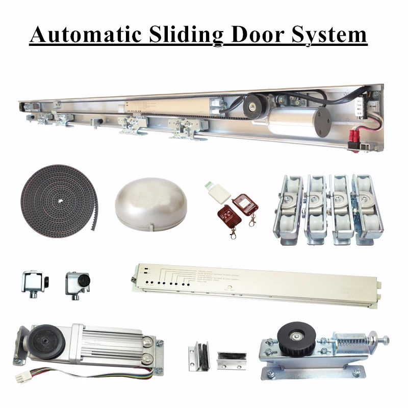 

Factory Shop Retail Complete Automatic Sliding Door System Kit (Don't need track please contact us to modify shipping cost)