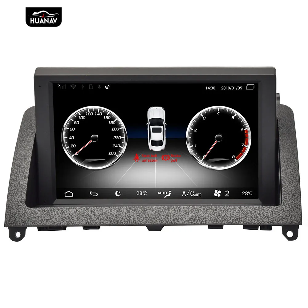 Flash Deal Android 9 Car DVD player GPS Navigation For Mecerdes Benz C-W204 2007-2011 Auto Radio stereo player multimedia screen head unit 16