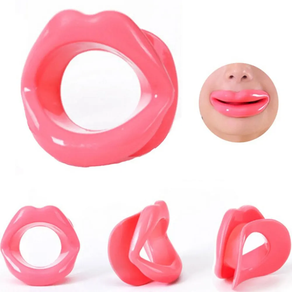 

1PC Rubber Face Slimmer Exercise Mouth Muscle Anti Wrinkle Lip Trainer Mouth Massager Exerciser Mouthpiece Face Care Tool
