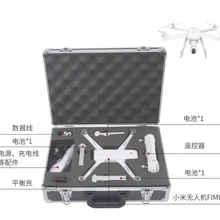 Портативная Противоударная сумка для Xiaomi Fimi A3 RC QUADCOPTER RC DRONE чехол для переноски алюминиевый жесткий защитный чехол для хранения