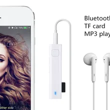 Беспроводной bluetooth-приемник адаптер Bluetooth 4,2 Aux аудио автомобильный комплект Hands-Free музыкальный приемник для автомобиля стерео телефон MP3