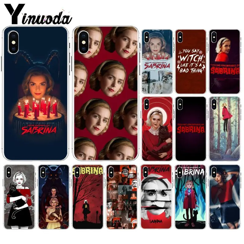 

Yinuoda Chilling Adventures of Sabrina Pattern TPU Soft Phone Case for Apple iPhone 8 7 6 6S Plus X XS MAX 5 5S SE XR Cellphones