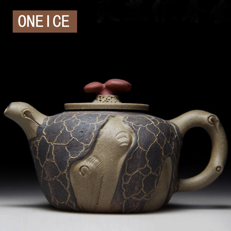 

Yixing authentic Yi xing teapot famous handmade teapot mine section of mud Author Zhang Chengxiu Drinkware 260ml