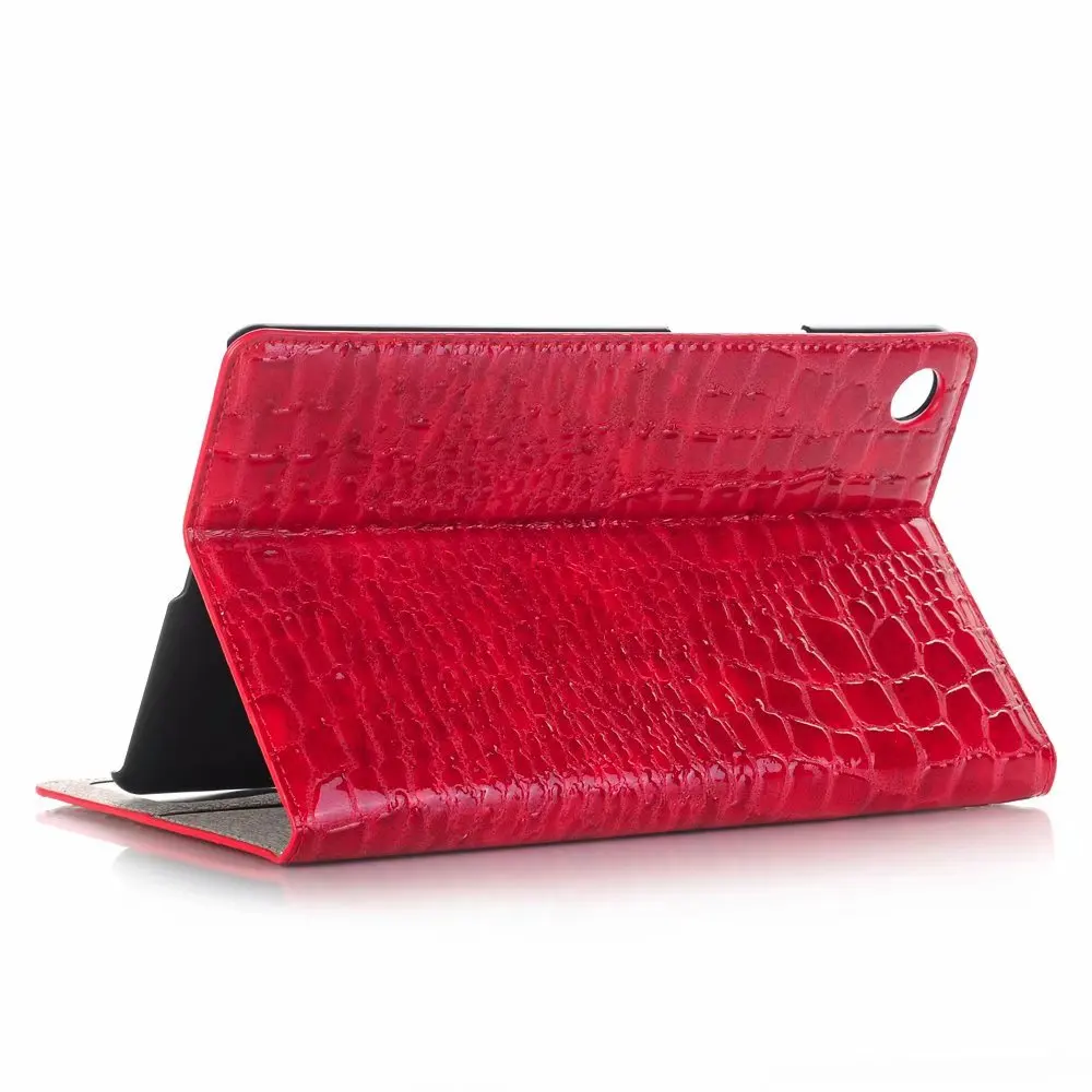 Red 4 Деловой кожаный чехол для huawei MediaPad M5 8,4 чехол SHT-W09 SHT-AL09 8,4 ''для планшетов с подставкой и отделением для карт+ подарок - Цвет: Red 4