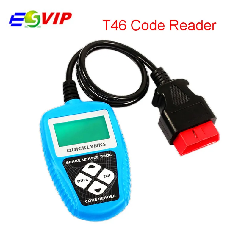 

5pcs/ Low Price Auto Code Reader T46 JOBD/OBDII/EOBD scanner Compliant Vehicles T46 Code Scanner