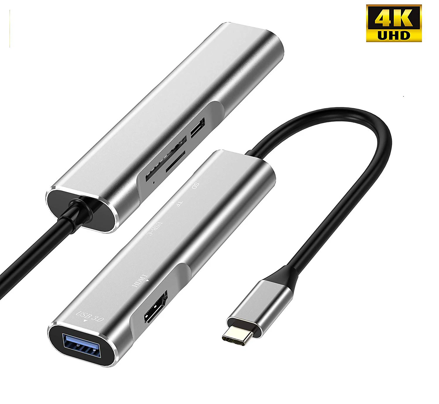 Концентратор USB Type C USB-C к HDMI 4K USB 3,0 картридер Thunderbolt 3 Dex Mode Adapter Dex станция для MacBook Pro samsung S8 S9