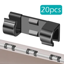 Кабельные Зажимы 20 шт. Настольный держатель шнура для кабеля зарядный кабель капля Органайзер система управления для дома и офиса аксессуары для стола