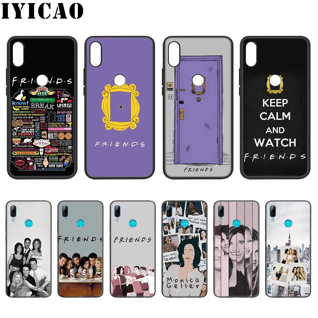 Мягкий чехол IYICAO Friends сезонного ТВ для Xiaomi Redmi Go Note 5 6 7 Pro 5A Prime 4 4X phone Case |