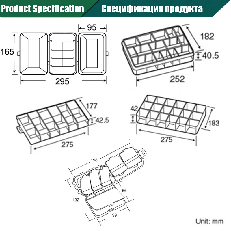 Pro'sKit 8/13/18/36/40 сетка утилита компонент Пластик коробка для хранения многоцелевой случае коробка