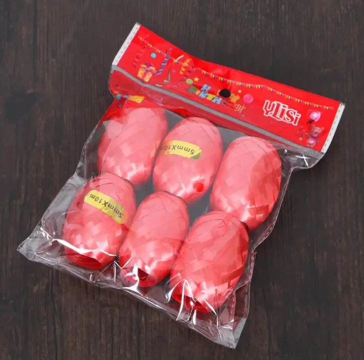 Воздушный шар лента-лазер для вечерние украшения подарки на день рождения DIY упаковка свадебные украшения Фольга атласные воздушные шары аксессуары - Цвет: Ordinary ribbon red