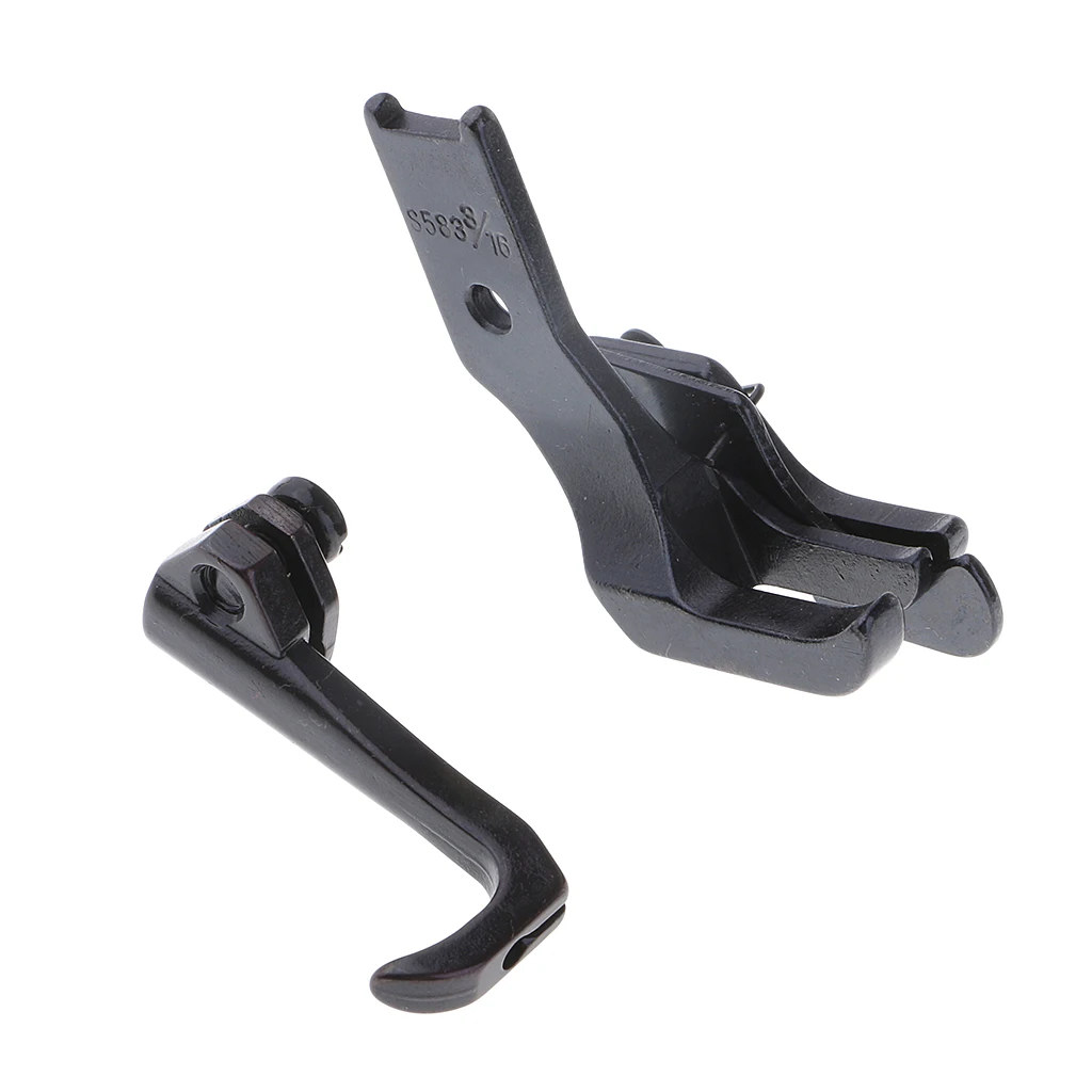 3/16 Inch Industrial Sewing Machine Walking Foot Edge Guide Foot S585 for Juki Consew Singer